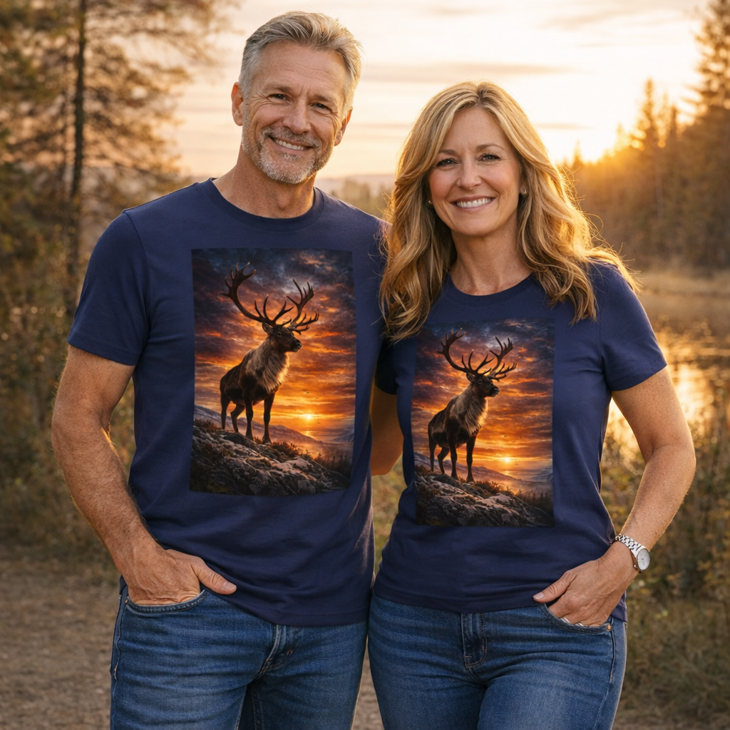 T-skjorte – Reinsdyr