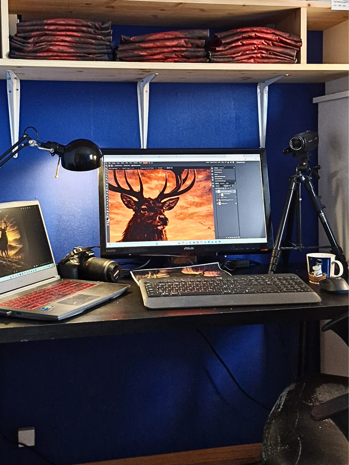 T-skjorte – Reinsdyr