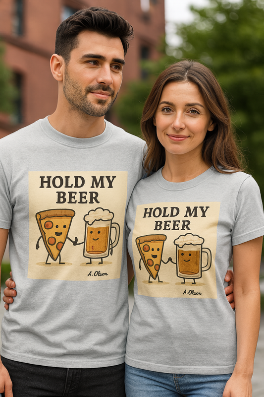 T-skjorte Hold my beer