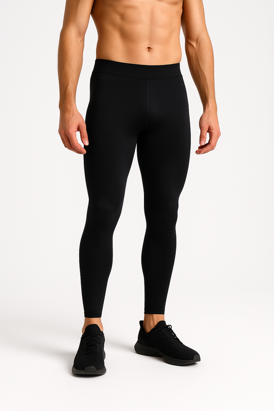 Herresportsbukser – Hurtigtørkende og støttende ytelsestights