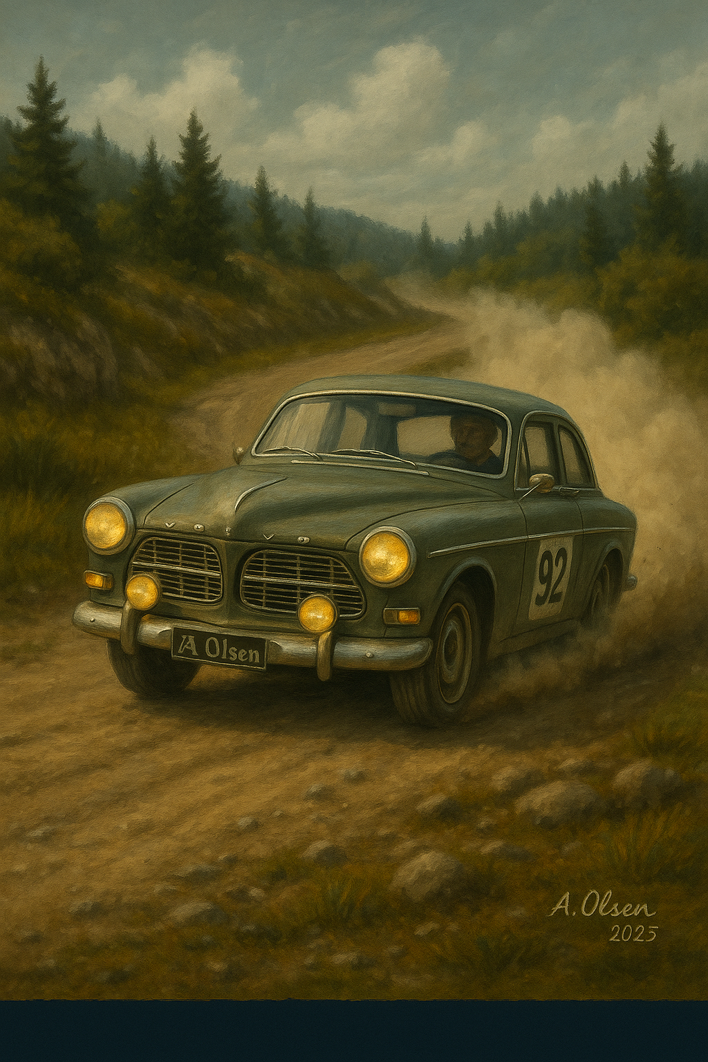 T-skjorte - Bil - Volvo Amason